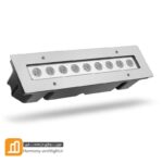 وال واشر استخری 27 وات توکار چند رنگ (RGB)