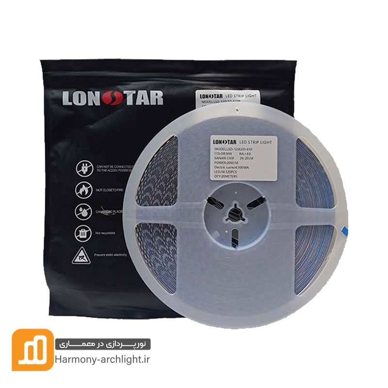ریسه نواری درایوری تراکم 180 تا 20 متر لان استار