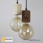 چراغ و روشنایی چوبی WPS03