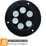 چراغ استخری رینگ دار 6 وات بدون غلاف توکار کد ETT-004