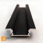 پروفیل چراغ خطی تک ردیف لبه دار کم عمق کدPR-1201