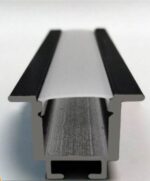 پروفیل چراغ خطی تک ردیف لبه دار فنرخور کدPR-1213 - Image 3