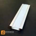 پروفیل چراغ خطی تک ردیف لبه دار کم عمق کدPR-1201 - Image 5