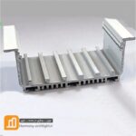 پروفیل 5 ردیف چراغ خطی توکار کدPR-1210