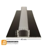 پروفیل چراغ خطی توکار تک ردیف کنافی شاخه 3 متری کد PR-1247