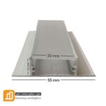 پروفیل کنافی توکار 2 لاین کدPR-1226
