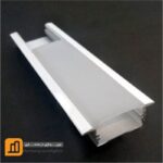 پروفیل چراغ خطی 2 ردیف کم عمق توکار کدPR-1221 - Image 3