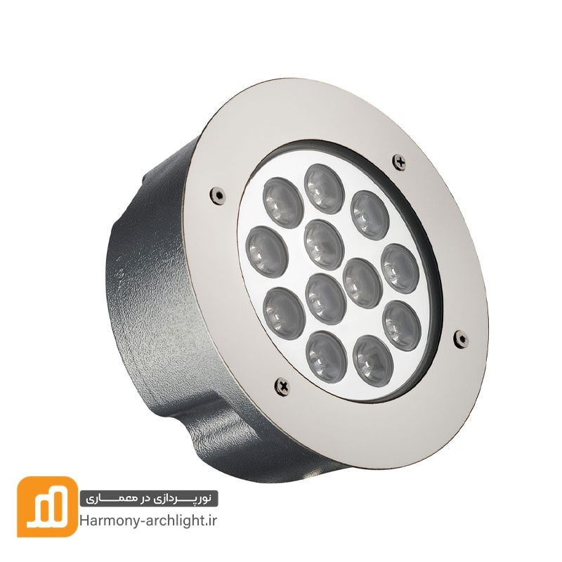 پروژکتور ضدآب 3*12 وات دفنی RGB