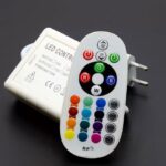کنترلر یا ریموت RF ریسه ال ای دی RGB